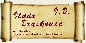 Vlado Drašković vizit kartica